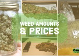 How much does a gram, eighth, quarter, half, & ounce of weed cost?