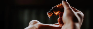CBD oil being used to treat skin health